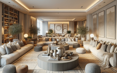 Transforming Space: Crafting Inviting Conversation Areas in Expansive Living Rooms