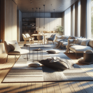 Unifying Your Space: The Impact of Placing All Furniture Legs on the Rug for a Cohesive Look