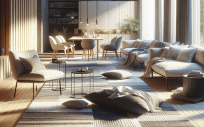 Unifying Your Space: The Impact of Placing All Furniture Legs on the Rug for a Cohesive Look