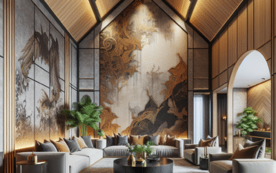 Vaulted Ceilings With Wood Accents