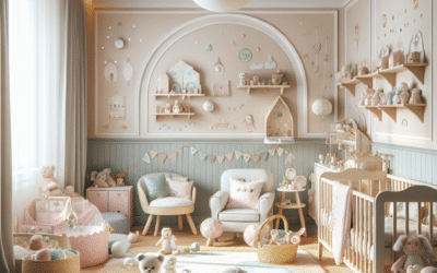 Vintage Style Kids Room Decor