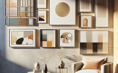 Visual Harmony: Expert Tips for Designing a DIY Grid Gallery Wall