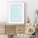 Summer Sea Swim Poster Open-Water Pool Canvas Painting Abstract Diving Whale Art Print Minimalist Wall Picture Living Room Decor - Image 3