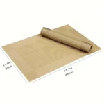 Place Mats for Kitchen Dining Table, Heat-Resistant Anti-Skid Stain Washable PVC Table Mats, Easy to Cleaning Dinner Mats - Image 5