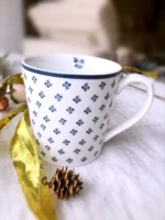 British ceramic Roland simple elegant romantic Mug European coffee tea cup office water cup underglaze color - Image 5