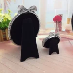 2020 photo frame decoration frame pearl photo frame painting picture frame photo display stand home decorationDiamond Pearl Tilt - Image 6