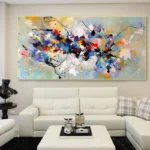 Vibrant Abstract Canvas Prints for Stylish Home Decor - Image 2