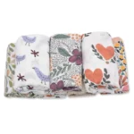 120x120cm Bamboo Cotton Baby Swaddle Bedding Bath Towel Infant Wrap Gauze Muslin Blankets Breathable For Newborn Baby Dropship - Image 2