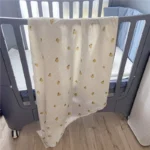 Baby Swaddle Wrap Cotton Muslin Blankets for Newborn Babies Accessories Infant Receiving Blanket Swaddle Soft Gauze Bath Towel - Image 5