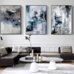Modern Abstract Canvas Art - Customizable Wall Decor Masterpiece
