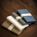 Elegant Cotton Linen Tea Towel Mat for Stylish Tea Ceremonies