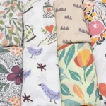120x120cm Bamboo Cotton Baby Swaddle Bedding Bath Towel Infant Wrap Gauze Muslin Blankets Breathable For Newborn Baby Dropship - Image 3
