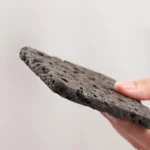 Cup Mat Volcanic Stone Coaster Table Accessories Teaset Absorbent Heat-Resistant Natural Stone Hand-Polished Drink Coaster 9x9cm - Image 4