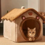 Cozy Foldable Pet House: Washable Cave for Cats & Small Dogs - Image 5