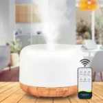 Elegant Aromatherapy Diffuser: Remote Control & LED Lights
