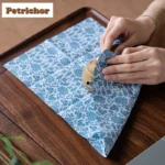 Elegant Double-Sided Velvet Floral Tea Towels for Stylish Homes - Image 5