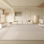 VIKAMA Simple Cream Style Living Room Carpet Light Luxury Sofa Coffee Table Blanket Bedroom Bed Full of Carpet Home Decoration - Image 2