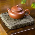 Square Coaster Natural Porous Volcanic Stone Teapot Mat Absorbent Heat-Resistant Drink Coaster for Coffee Tea Home Decor Cup Mat