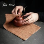 Elegant Cotton Linen Tea Towel for Stylish Tea Ceremonies - Image 6