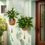 Boho Macrame Jute Crochet Hanging Planter Basket Long Plant Hanger for 3 Inch to 12 Inch Pots Indoor Outdoor Flower Pots - Image 5
