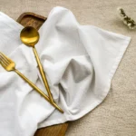 10PCS 30X45CM Cotton Cloth Napkins Sage green grayish blue Christmas Wedding Party Supply Home Dining Table Decor - Image 6