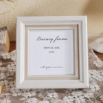 Elegance Photo Frame 8-Inch, 10-Inch Wall Hanging Tabletop Frame for Pictures and Artwork Minimalist Design Frame for Home Décor - Image 2