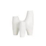 Ceramic Candle Holders White Triangle Candlestick Crafts Creative Aromatherapy Candlestick Indoor Atmosphere Home Decoration Art - Image 6