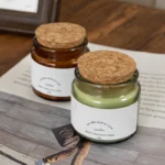 Soybean wax creative candle aromatherapy cork glass jar aromatherapy candle wholesale 23 flavors - Image 3