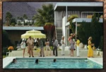 Retro Poolside Host Luxury Lifestyle By Slim Aarons Print Art Canvas Poster For Living Room Decor Home Wall Picture - Image 4