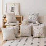 30x50 50x50 45x45cm Stripe Style Nordic Style Cushion Cover Warm Solid Color Luxury Pillowcase Throw Pillow Cover For Home Decor - Image 2