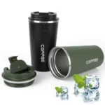 Travel-Ready Stainless Steel Mug: Hot & Cold for Hours