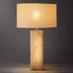 Minimalist Modern Luxury Marble Table Lamp 2025 Home Decoration Items Bedroom Bedside Nightstand Stone Light Hotel Decor - Image 5