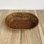 Supermarket Fruit and Vegetable Display Basket Dim Sum Basket Square Storage Basket Woven Fruit Basket Snacks Bread Snack Basket - Image 4
