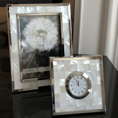 Chic European Shell Frames for Timeless Home Memories