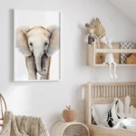 Safari Nursery Decor Set of 3 Poster Jungle Animal Nursery Wall Art Prints Baby Animal Prints Children's Room Bedroom Decoration - Image 5