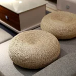 for Furniture Home Living Room Chairs Hallway Pouf Rattan Tea Ceremony Meditation Small Round Stool Balcony Decorative Stool - Image 3