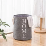 Home Storage Basket Laundry Basket Bedroom Clothes Organizer Foldable Storage Bucket Portable Hemp Rope basket - Image 3
