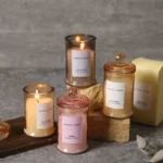 Ins Style Vintage Glass Jar Scented Candle Essential Oils Soy Wax Candle Aromatherapy Home Decoration Birthday Xmas Gift - Image 2