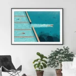 Abstract Expand Comfort Zone Swimming Pool Poster Canvas Paintings And Print Wall Art HD Pictures Home Decor Frameless Gifts