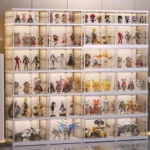 Transparent shoes Cabinet Versatile multi-layer large capacity with Light Sensor for Display Collectible Toys and Blind Boxes - Image 3