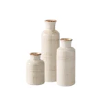 Nordic Minimalist Ceramic Vase Set for Elegant Home Decor - Image 3