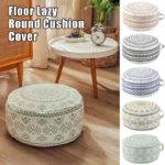 Japanese Style Homestay Tatami Unstuffed Moroccan Pouf Cover Living Room Bedroom Ottoman Luxury Cotton Footstool Lazy Futon - Image 4