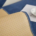 Dark Blue Chenille Sofa Cover - Waterproof & Non-Slip Comfort - Image 4