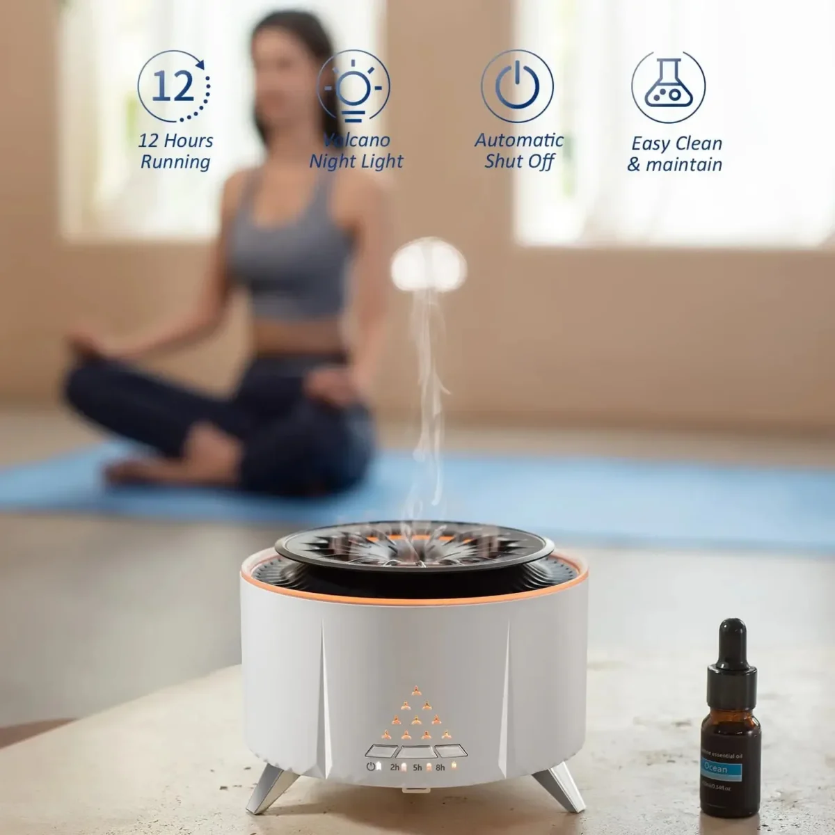 Jellyfish Mist Aromatherapy Diffuser: Elevate Your Space Serenity - Image 5
