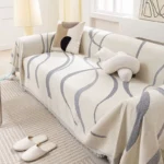 Chic Chenille Sofa Cover: Dual-Sided, Cat-Proof & Non-Slip - Image 4