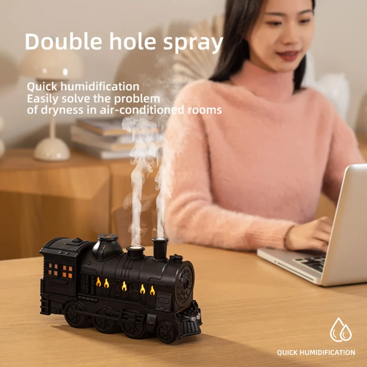Jellyfish Air Humidifier &Amp; Aromatherapy Diffuser - 300 Ml Magic - Image 2