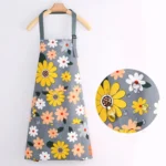 Stylish Waterproof Cotton Canvas Apron for Cooking Enthusiasts - Image 5