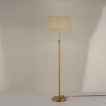 Living Room Floor Lamp Bedroom Bedside Sofa Nordic Creative American Postmodern Simple Gold Fabric Vertical Desk Lamp - Image 2
