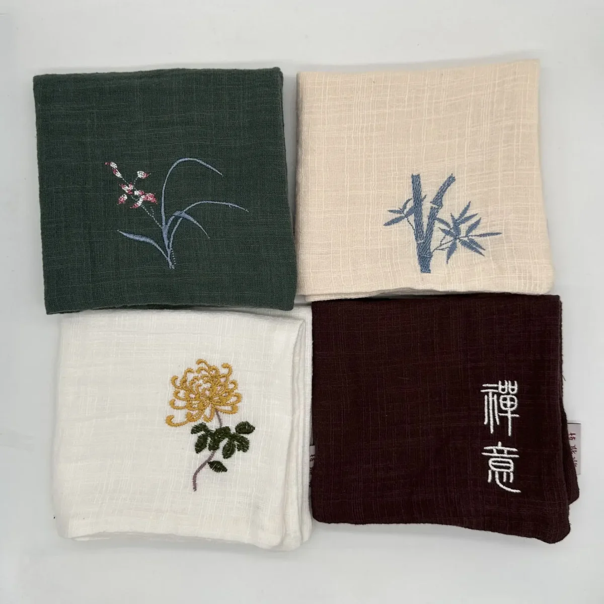 Tea Towel Cotton Thickened Suction Tea Set Tea Cloth High-Grade Double-Layer Tea Table Pot Cleaning Cloth - Image 2