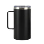 Sleek 680 ml Stainless Steel Travel Mug - Stay Hydrated Anywhere